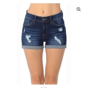 New Wax Jean Butt, I Love You Jean Shorts